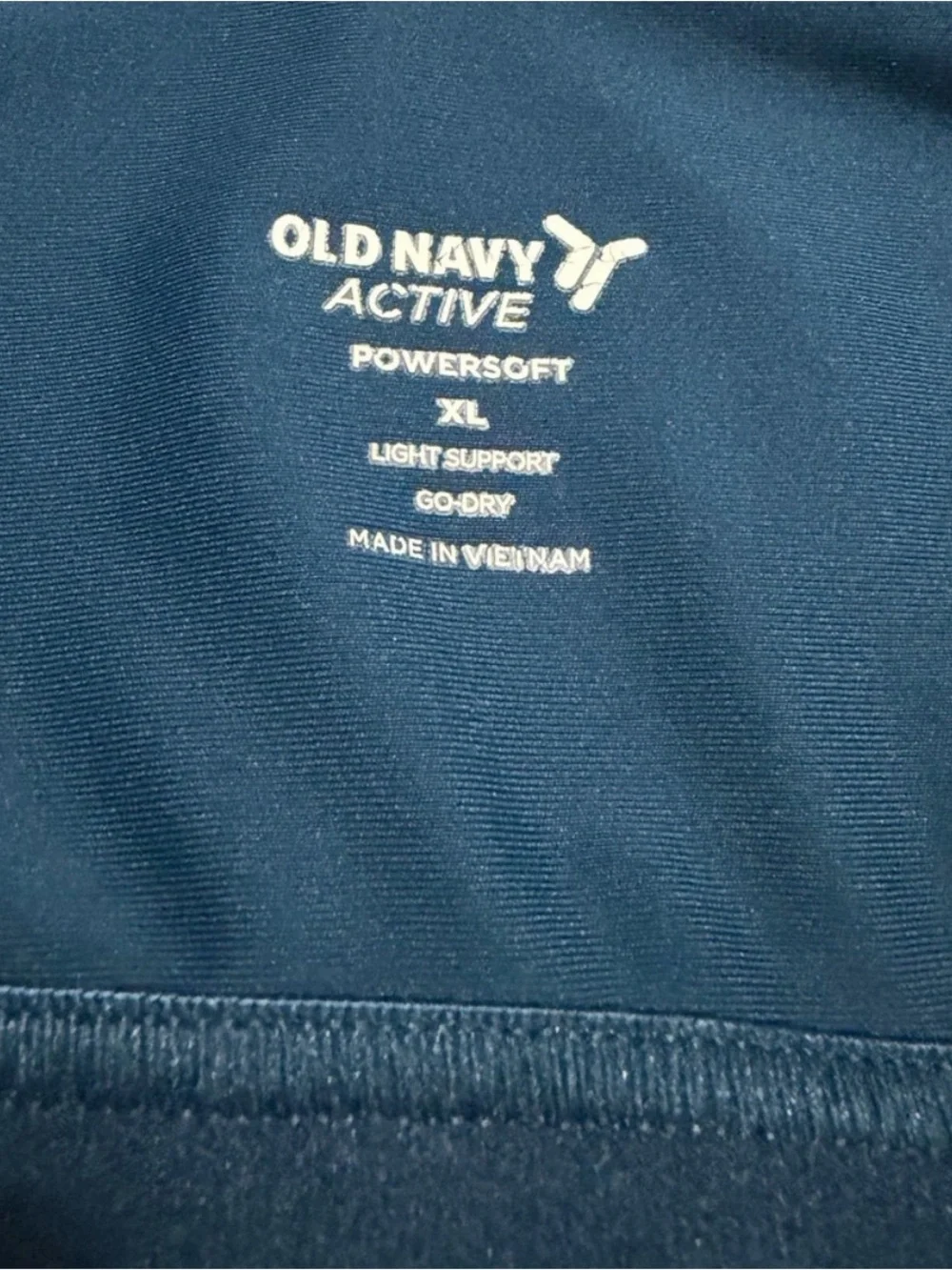 Old Navy Black & Teal Crisscross Sports Bra Bundle